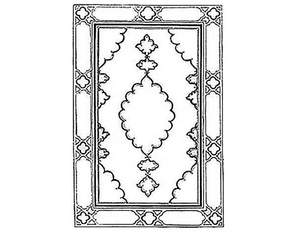 「15世紀の写本の表紙」のデザイン