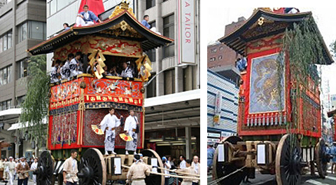 ペルシア絨毯　祇園祭